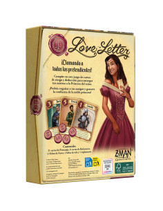 Love Letter  - En Love Letter, de 2 a 6 pretendientes compiten para que sus misivas sean entregadas a la princesa del reino, que 2