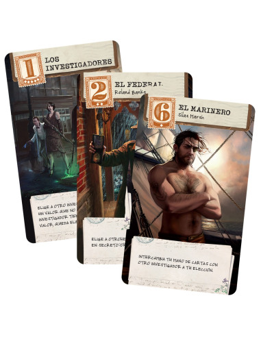 Lovecraft Letter  - Arkham Horror: Lovecraft Letter™ es un juego para 2 a 6 Investigadores que utiliza el galardonado sistema de