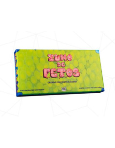 Zumo de Fetos. Juego de Mesa  - ¡Aplasta esas uvas! Un rápido duelo de mentiras para 2 jugadores. Acumula acciones secretas para