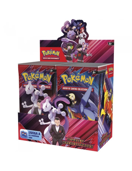 PREORDER Scarlet & Violet  10 Destined Rivals: Booster Box (36) Spanish  - This item is a PREORDER. It will be shipped on the re