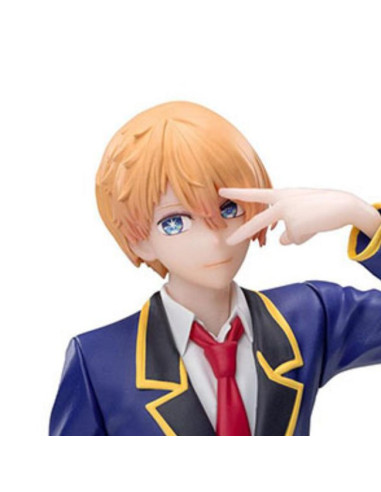 Figura Perching Aqua Uniform 14cm- Oshi No Ko  - Figura Perching Aqua Uniform 14cm- Oshi No Ko 