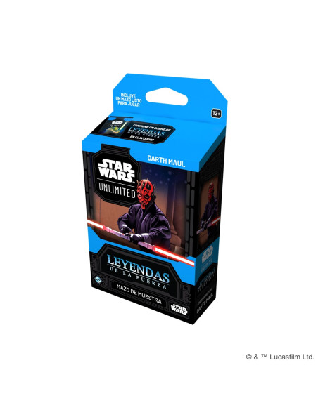 copy of Star Wars Unlimited - Leyendas de la Fuerza: Caja de Sobres (24) Inglés  - 