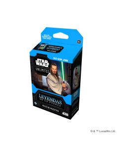 Star Wars Unlimited - Leyendas de la Fuerza: Mazo Qui-Gon Jinn (Español)  - 