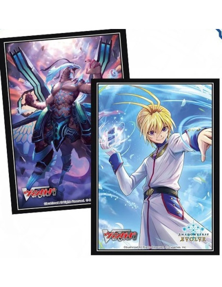 Shadowverse x Vanguard Sleeves. Leon Souryu and Blue Storm Dragon Maelstrom  - Shadowverse x Vanguard Sleeves. Leon Souryu and B