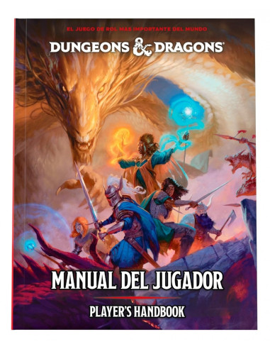 Dungeons & Dragons Manual del Jugador (5ª Edición). Versión Español tapa dura  - Presentamos el Manual del Jugador 2024, la nuev