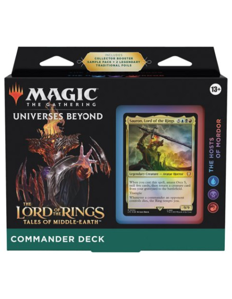 The Hosts de Mordor - Tales from Middle-earth: Commander's Deck (English) - The Lord of the Rings  - The Hosts de Mordor - Tales
