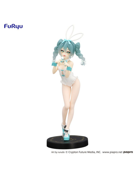 Figure BiCute Bunnies Miky Rurudo White Color Ver. Hatsune Miku  - Figure BiCute Bunnies Miky Rurudo White Color Ver. Hatsune Mi