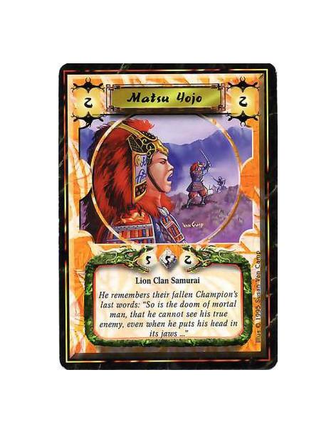 Matsu Yojo  - Lion Clan • Samurai