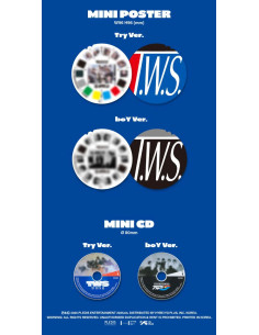 TWS - [TRY WITH US] 3rd Mini Album  - TWS - [TRY WITH US] 3rd Mini Album2 Versiones: Try (Azúl) y boY (Arcoiris)Contenido:  1 Mi 2