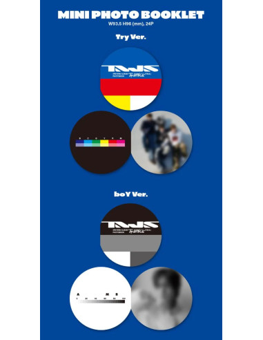 TWS - [TRY WITH US] 3rd Mini Album  - TWS - [TRY WITH US] 3rd Mini Album2 Versiones: Try (Azúl) y boY (Arcoiris)Contenido:  1 Mi