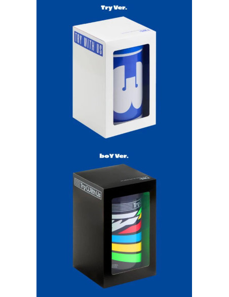 TWS - [TRY WITH US] 3rd Mini Album  - TWS - [TRY WITH US] 3rd Mini Album2 Versiones: Try (Azúl) y boY (Arcoiris)Contenido:  1 Mi