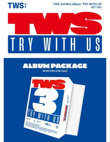 TWS - [TRY WITH US] 3rd Mini Album (Kit Ver.)  - TWS - [TRY WITH US] 3rd Mini Album (Kit Ver.)Contenido:  1 KiT 1 Title &amp; Cr