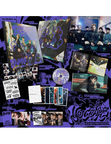 BOYNEXTDOOR - No Genre (4th EP)  - BOYNEXTDOOR - No Genre (4th EP)Variaciones: No Matter (Morado), No Route (Rojo) y No Limit (V