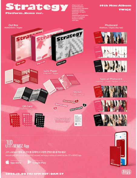 TWICE - 14th Mini Album [Strategy] Nemo Version