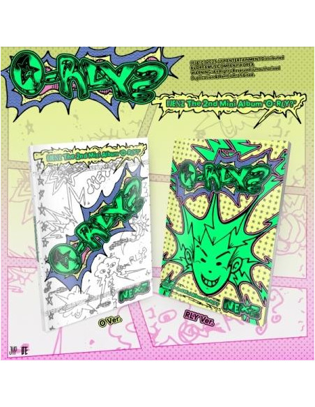 Pre-Order NEXZ - O-RLY? (2th Mini Album) + Official Photocard  - NEXZ - O-RLY? (2th Mini Album)2 Versiones: O Ver. (Blanco) y RL