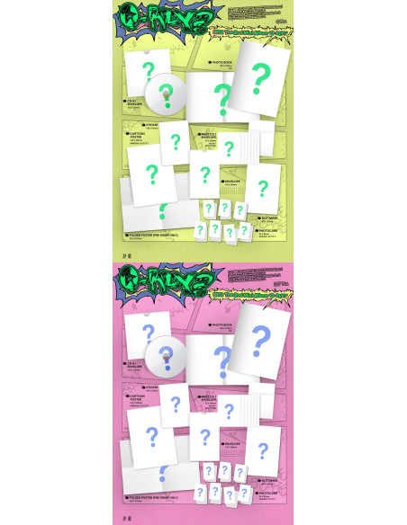 NEXZ - O-RLY? (2th Mini Album) + Photocard Official  - NEXZ - O-RLY? (2th Mini Album)2 Versiones: O Ver. (Blanco) y RLY Ver. (Am