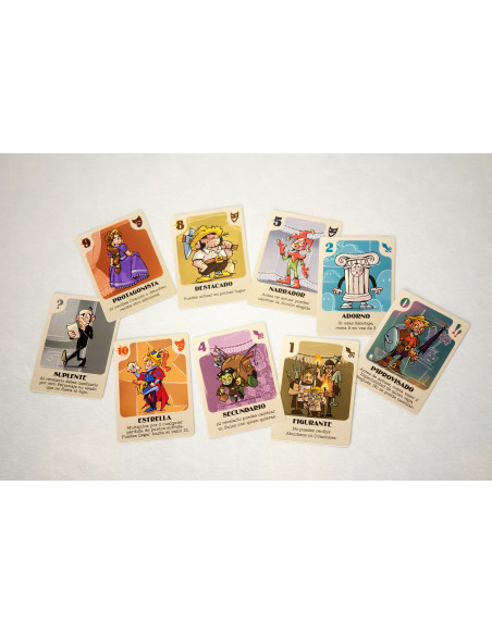 Elenco  - En Elenco tomaremos el papel, nunca mejor dicho, de unos personajes de una obra de teatro con ambientación medieval fa