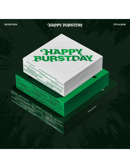 Pre-Order SEVENTEEN - HAPPY BURSTDAY (5th Album)  -   Pre-Order SEVENTEEN - HAPPY BURSTDAY (5th Album)3 Versiones: NEW ESCAPE (V