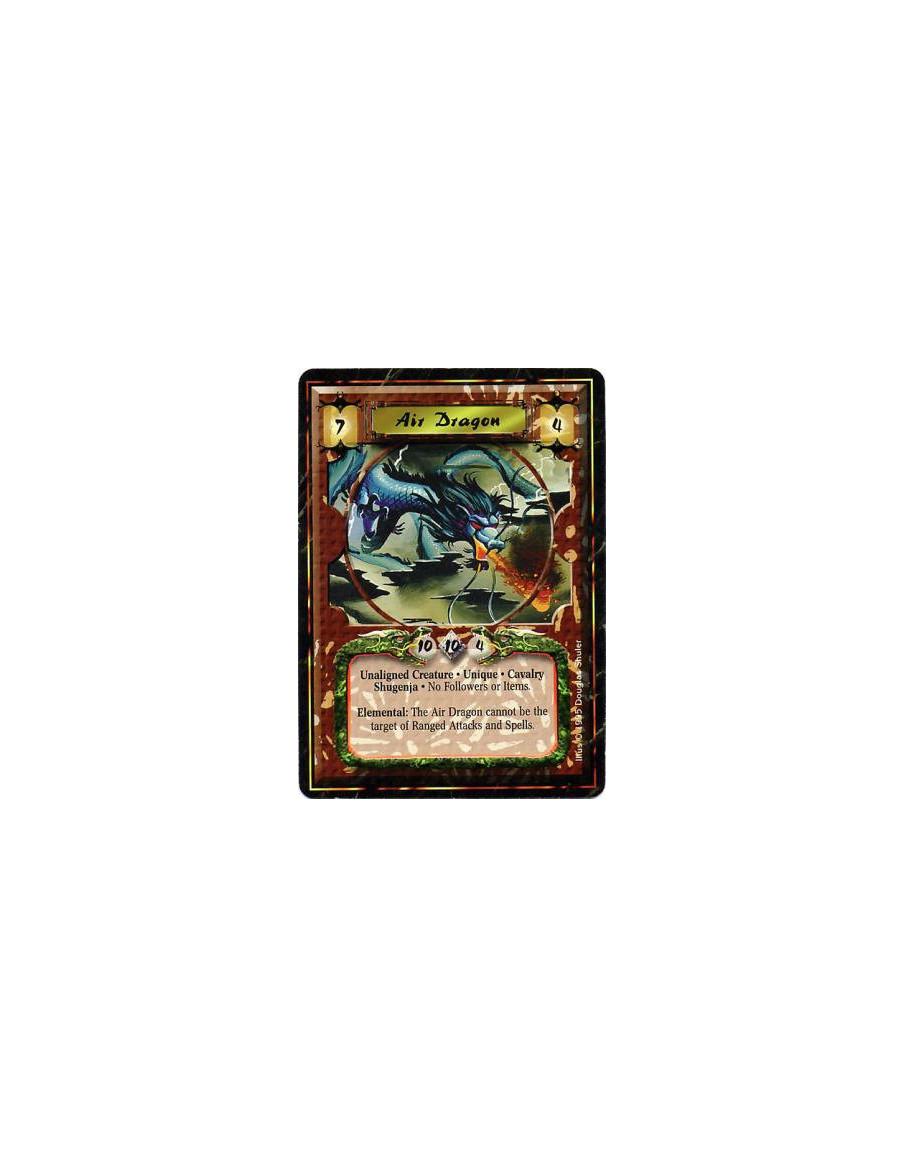 Air Dragon  - Nonhuman • Dragon • Air • Shugenja • Cavalry • UniqueWill not attach Followers or Items.Air Dragon may not be targ