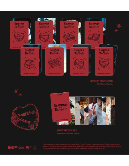 BAEKHYUN (EXO) - ESSENCE OF REVERIE (5th Mini Album) KIWEE Ver.  -  BAEKHYUN (EXO) - ESSENCE OF REVERIE (5th Mini Album) KIWEE V