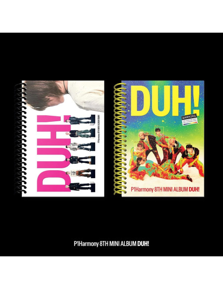 Pre-Order P1HARMONY - DUH! (8th Mini Album)  - Pre-Order P1HARMONY - DUH! (8th Mini Album)2 Versiones: D Ver. (Letras Rosas) y U