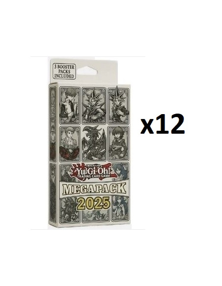 PREORDER 2025 Mega Pack Bundle Display (12) Spanish  - This item is a PREORDER. It will be shipped on the release date: 4th/09/2