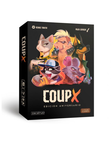 Coup X Anniversary Edition  - What if we told you that you're in a city ruled by corrupt animals who will do whatever it takes t