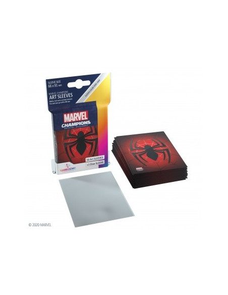 Fundas Spiderman Tamaño Standard (50+1). Marvel Champions  - 
