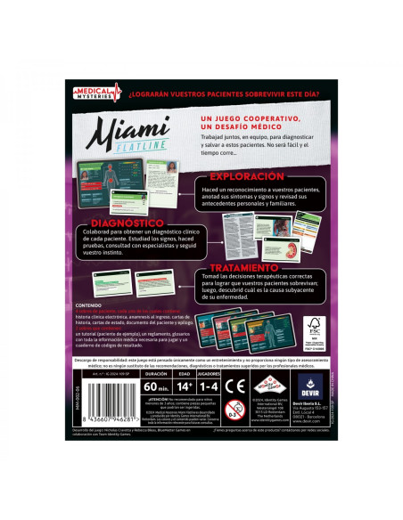 Medical Mysteries. Miami: Flatline  - ¡Bienvenidos al Servicio de Urgencias de uno de los mejores hospitales de Miami! En Medica