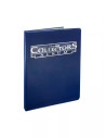 Archivador Mini Album Azul Cobalto Collector's 4 Bolsillos  - 