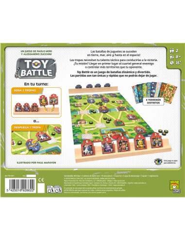 Toy Battle  - Las batallas de juguetes se suceden en tierra, mar, aire ¡y hasta en el espacio!