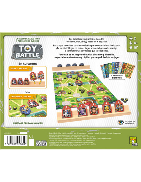 Toy Battle  - Las batallas de juguetes se suceden en tierra, mar, aire ¡y hasta en el espacio!