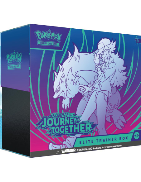 Escarlata y Púrpura 9 Juntos de Aventuras: Caja de Entrenador de Élite (Inglés)  - 