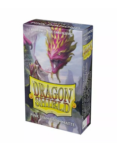 Fundas Dragon Shield Tamaño Japonés (59x86mm) - Rosa Diamante (60)  - Fundas Tamaño Yu-Gi-Oh! y Vanguard!Japannes Size 2