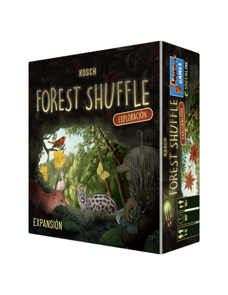 Forest Shuffle Exploración. Expansión  - ¡Un mundo de posibilidades te espera! Embárcate en una expedición por el bosque y expló