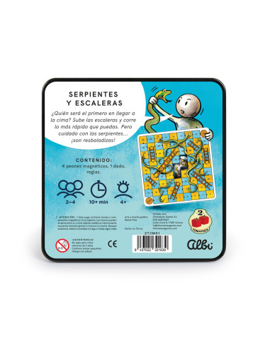Serpientes y Escaleras Magnético Clásicos  - Serpientes y Escaleras Magnetic Clasicos