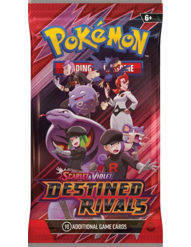 Scarlet & Violet 10 Destined Rivals: Booster Pack (10) Inglés  - 