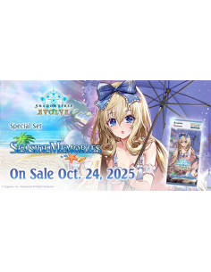 PREORDER Shadowverse Evolve - Seaside Memories Special Set Display (6) - This item is a PREORDER. It will be shipped on the rel