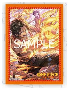One Piece TCG Sleeves. Ace and Luffy (70)  - One Piece TCG Sleeves. (70)