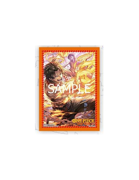 One Piece TCG Sleeves. Ace and Luffy (70)  - One Piece TCG Sleeves. (70)