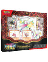 Paldean Fates. Skeledirge Ex Premium Collection. English  - Paldean Fates. Quaquaval Ex Premium Collection. Spanish