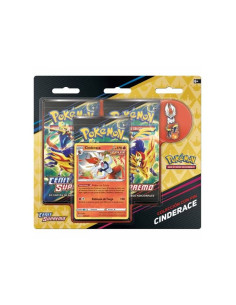 Cenit Supremo. Blister de 3 sobres Cinderace. Español  - Cenit Supremo. Blister de 3 sobres Cinderace. Español