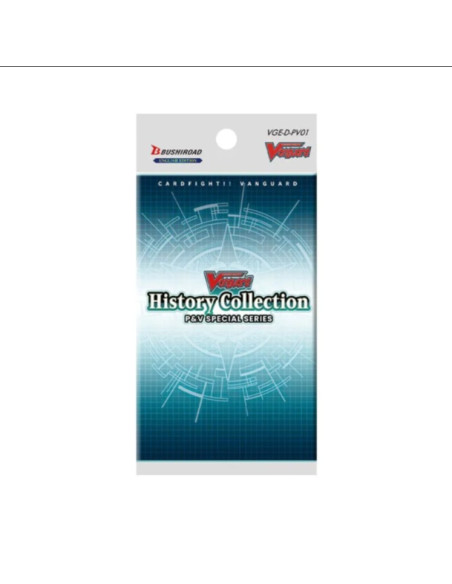 Cardfight!! Vanguard. History Collection D-PV01. Sobre (3)  - Cada caja contiene 10 sobres con 3 cartas aleatorias en cada sobre