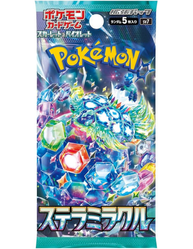 Escarlata y Púrpura 7 Corona Astral: Sobre (5 cartas) Japones  - Escarlata y Púrpura 7 Corona Astral: Sobre (5 cartas) Japones