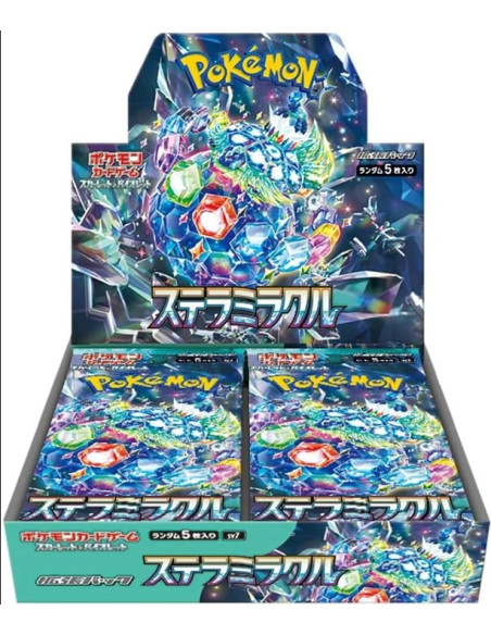 Escarlata y Púrpura 7 Corona Astral: Caja de Sobres (30) Japones  - Escarlata y Púrpura 7 Corona Astral: Caja de Sobres (30) Jap