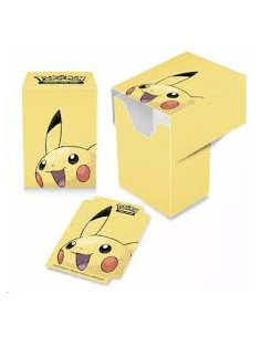 Deck Box Pikachu Full View 80+. Pokemon  - Deck Box Pikachu Full View 80+. Pokemon