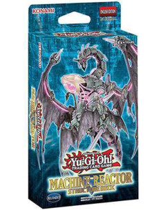 Machine Reactor Structure Deck (Spanish)  - Each Machine Reactor Structure Deck contains:    A 41-card preconstructed deck:• 2 U