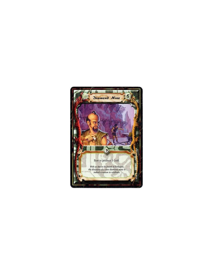 Diamond Mine  - MineBow this card: Produce 5 Gold.