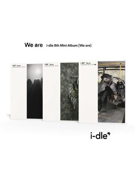 I-DLE - WE ARE (8th Mini Album) + Exclusive Photocard  - I-DLE - WE ARE (8th Mini Album) 3 Versiones: A, B y CContenido:  1 CD 1