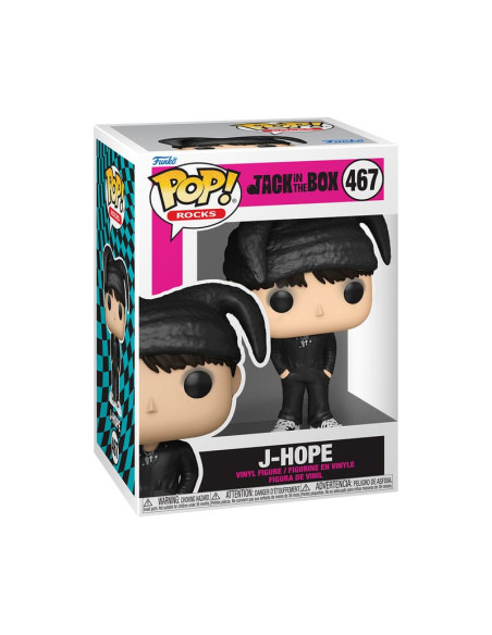 PREORDER Funko Pop Rocks J-Hope (More). BTS  - This item is a PREORDER. It will be shipped on the release date: 07/2025.  If the